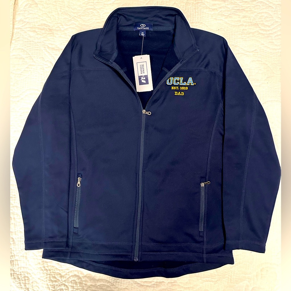 UCLA DAD Navy color, Zip-up Brand New